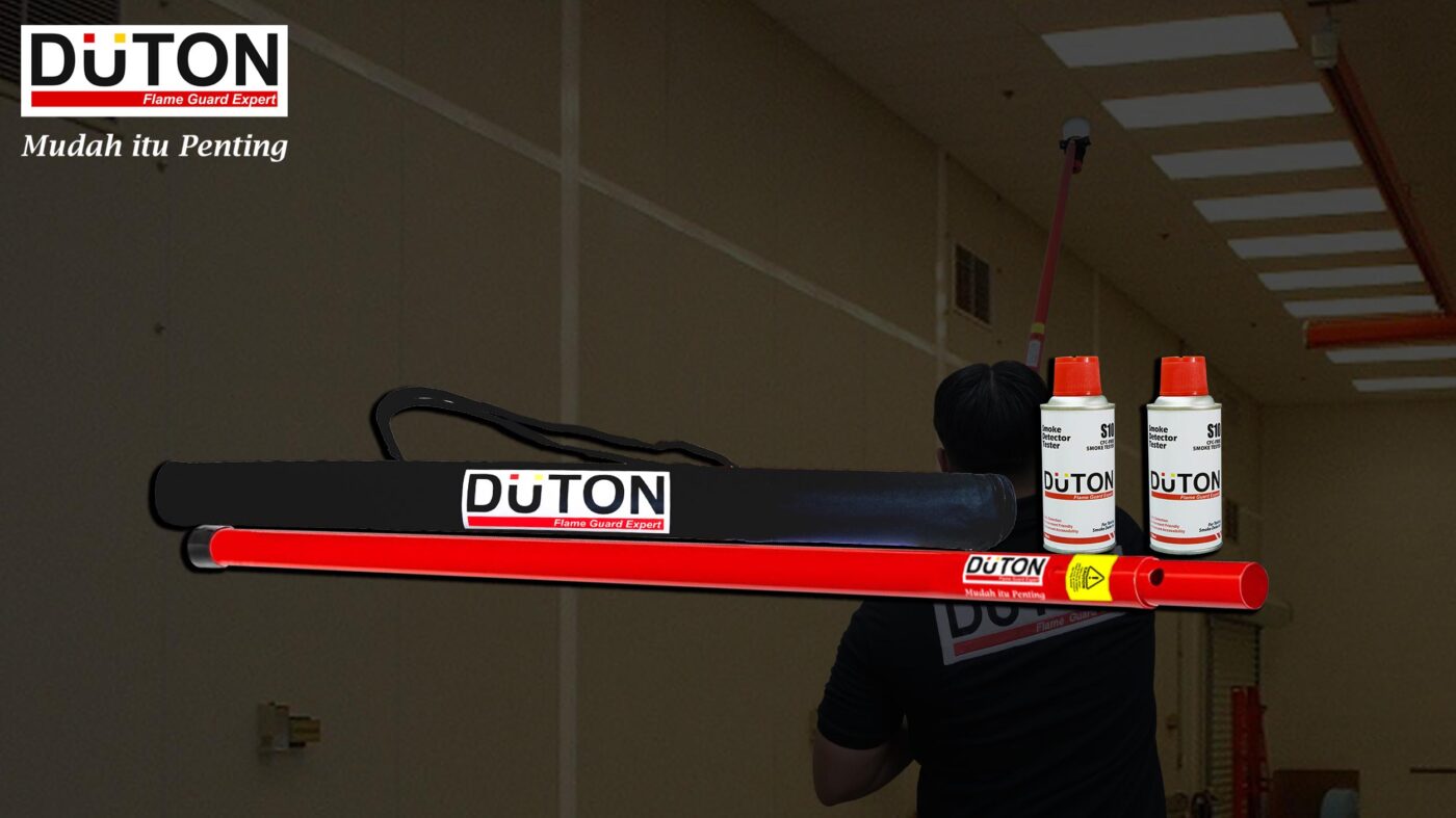 Test Sensor Alarm Pemadam Kebakaran